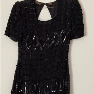 Black sequin dress! Excellent condition!